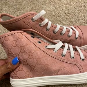 New pink Gucci sneakers